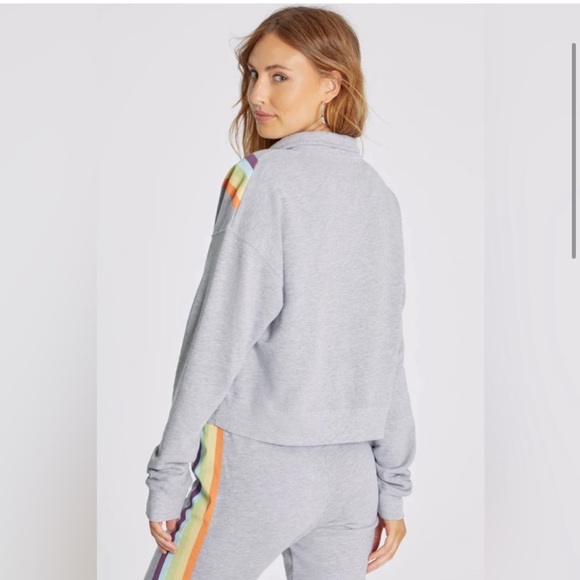 Wildfox Rainbow Stripe Matching SET!!! Size Xsmall - Picture 5 of 9